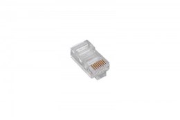 Wtyk RJ45 kat.5e uniwersalny drut/linka 8P8C 100szt