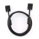 Kabel VGA 15M/15M EKRAN+FERRYT 10M BLACK