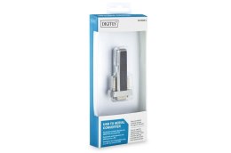 Konwerter/Adapter USB 1.1 do RS232 (DB9) z kablem Typ USB A M/Ż 80cm