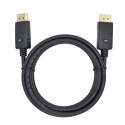 Kabel DisplayPort M/M 1.8 m. czarny v 1.1