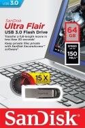 Pendrive ULTRA FLAIR USB 3.0 64GB (do 150MB/s)