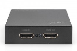 Rozdzielacz/Splitter HDMI 2-portowy, 4K 30Hz UHD 3D, HDCP 1.3, audio