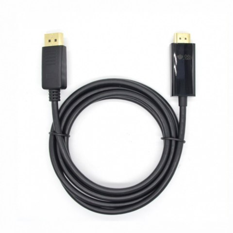 DisplayPort - HDMI Kabel 1.8m. czarny