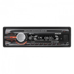 Radio samochodowe z pilotem SCT 3018MR Moc4x40W,USB/SD/MMC