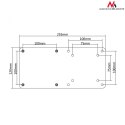 Adapter VESA MC-721 do mini komputerów NUC MAC