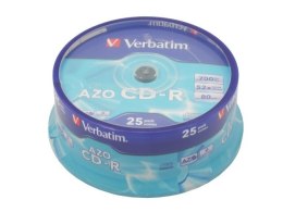 CD-R 52x 700MB 25P CB Azo 43352