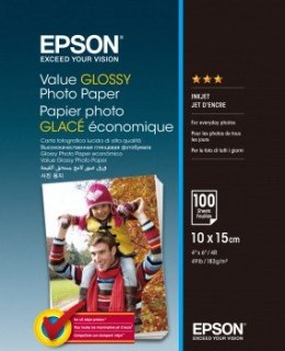 Value Glossy Photo Paper 10x15 100 Kartek