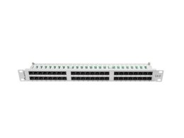 Patch Panel 48 Port 1U Kat.6 szary