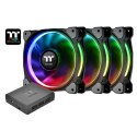 Riing Plus 14 RGB TT Premium Edition 3 Pack (3x140mm, LNC, 1400 RPM)