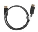 Kabel DisplayPort M/M 4K 1M czarny