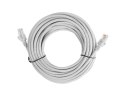 PATCHCORD KAT.5E 15M SZARY FLUKE PASSED LANBERG