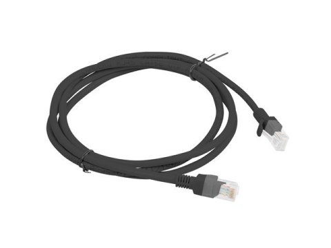 Patchcord kat.5e 1.5M UTP czarny