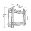 Uchwyt TV TB-250 do telewizora do 42 cali 40kg max VESA 200x200