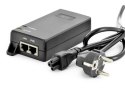 Zasilacz/Adapter PoE+ 802.3at, max. 55V 30W Gigabit 10/100/1000Mbps, aktywny