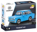 Klocki 72 elementów Trabant 601