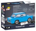 Klocki 72 elementów Trabant 601