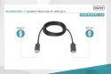 Kabel adapter DisplayPort 1.2 z zatrzaskiem 4K 60Hz UHD Typ DP/HDMI A M/M czarny 2m