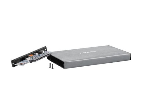 Kieszeń zewnętrzna HDD/SSD Sata Rhino Go 2,5 USB 3.0 szara Kieszeń zewnętrzna HDD/SSD Sata Rhino Go 2,5 USB 3.0 szara