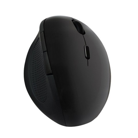 Radiowa mysz optyczna 2.4GHz 1600dpi czarna ergonomiczna Radiowa mysz optyczna 2.4GHz 1600dpi czarna ergonomiczna