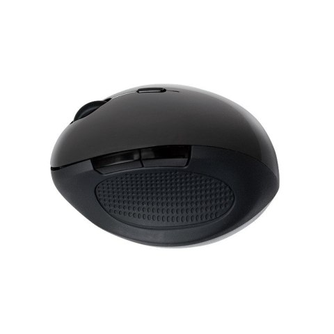 Radiowa mysz optyczna 2.4GHz 1600dpi czarna ergonomiczna Radiowa mysz optyczna 2.4GHz 1600dpi czarna ergonomiczna