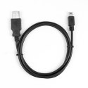 Kabel USB - Mini USB 1m. czarny