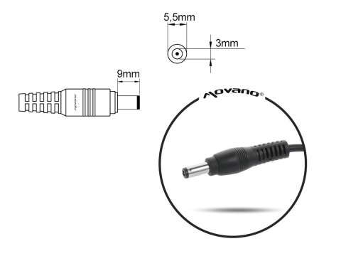 Ładowarka/zasilacz 19v 4.74a (5.5x3.0 pin) - samsung 90W Ładowarka/zasilacz 19v 4.74a (5.5x3.0 pin) - samsung 90W
