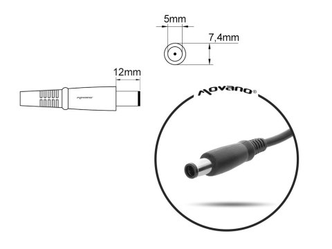 Ładowarka/zasilacz 19v 4.74a (7.4x5.0 pin) - hp, compaq 90W Ładowarka/zasilacz 19v 4.74a (7.4x5.0 pin) - hp, compaq 90W