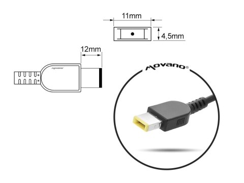 Ładowarka/zasilacz 20v 3.25a (prostokątny 11.0x4.5 pin - Yoga) - lenovo 65W Ładowarka/zasilacz 20v 3.25a (prostokątny 11.0x4.5 pin - Yoga) - lenovo 65W