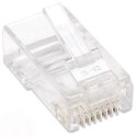 Wtyk RJ45 UTP na drut 8p8c kat.5e słoik 100szt.