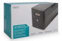 Zasilacz awaryjny UPS Line-Ineractive LCD, 2000VA/1200W, 2x12V/9Ah, AVR, 4xSCHUKO, USB, RS232, RJ45