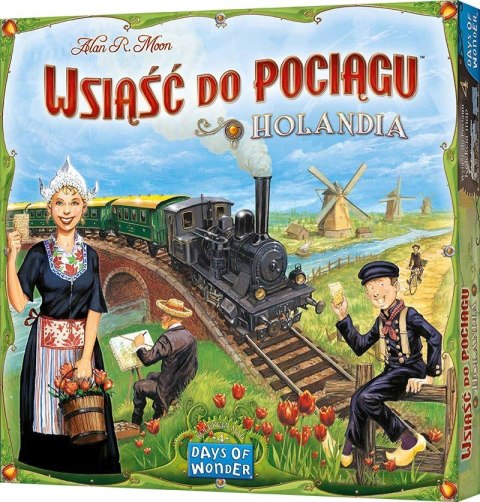 Gra Wsiąść do pociągu Kolekcja Map 4 - Holandia