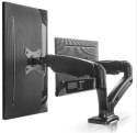 Uchwyt na dwa monitory do 32 cali (81cm) IB-MS304-T