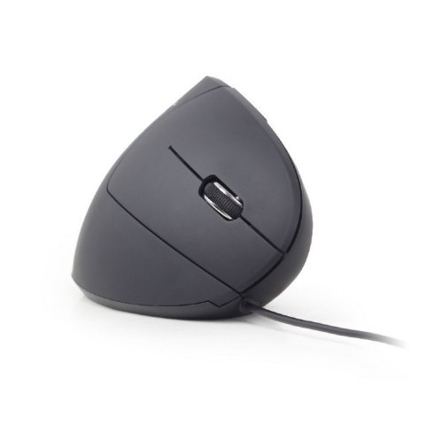 Mysz ergonomiczna optyczna 6-przyciskowa czarna Mysz ergonomiczna optyczna 6-przyciskowa czarna
