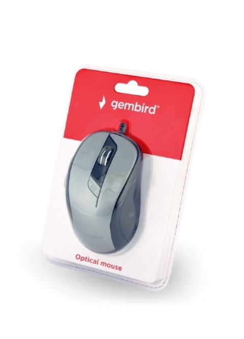 Mysz optyczna USB czarno-szara Mysz optyczna USB czarno-szara