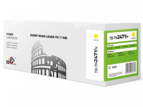 Toner do Brother TN247Y TB-TN247YN YE 100% nowy