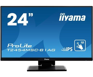 Monitor 24 T2454MSC-B1AG pojemnościowy 10PKT, IP, powłoka AG Monitor 24 T2454MSC-B1AG pojemnościowy 10PKT, IP, powłoka AG