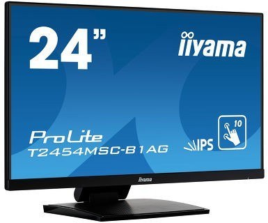 Monitor 24 T2454MSC-B1AG pojemnościowy 10PKT, IP, powłoka AG Monitor 24 T2454MSC-B1AG pojemnościowy 10PKT, IP, powłoka AG