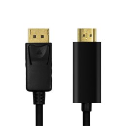 Kabel DisplayPort 1.2 do HDMI 1.4 1m Czarny