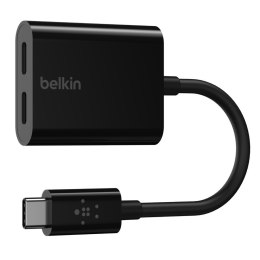 Adapter przejściówka 2xUSB-C Audio+Charge rockstar