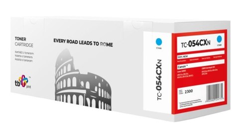 Toner do Canon LBP 620C 054H TC-054CXN błękitny 100% nowy