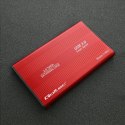 Obudowa na dysk HDD/SSD 2.5 cala SATA3 | USB 3.0 | Czerwona