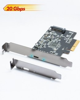 IB-PCI1901-C32 Karta PCIe, TYPE-C USB 3.2 (Gen 2x2)