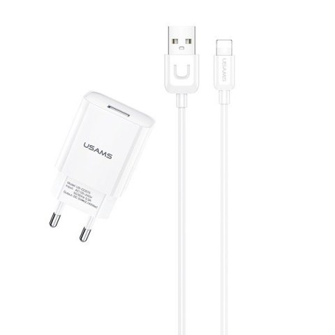 Ładowarka sieciowa 1xUSB T21 Lightning 2,1A