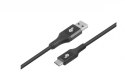 Kabel USB 3.0 - USB C 2m PREMIUM 3A czarny TPE