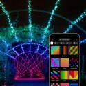 Inteligentne lampki choinkowe Strings 100 LED RGB 8 m łańcuch