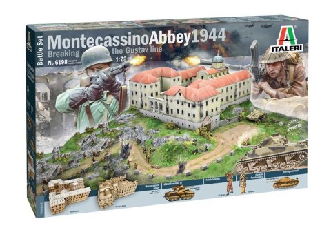 Model plastikowy Montecassino Abbey 1944 Breaking the Gus