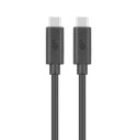 Kabel USB C-USB C 1m 100W 5Gbps USB 3.1 czarny