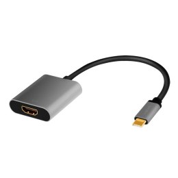 Adapter USB-C do HDMI/F ,4K/60Hz aluminiowy 0.15m