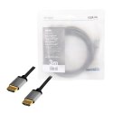 Kabel HDMI 4K/60Hz, aluminium 3m Czarny