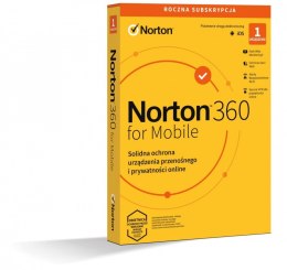 Norton360 Mobile PL 1 użytkownik, 1 urządzenie, 1 rok 21426915